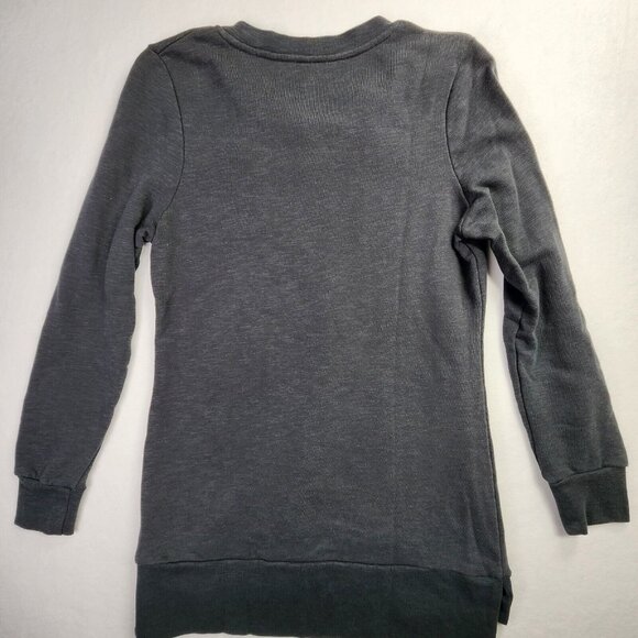 Cincinnati Bengals NFL Tunic Sweatshirt Women S Black Hyper Lace Up Majestic - Picture 5 of 10